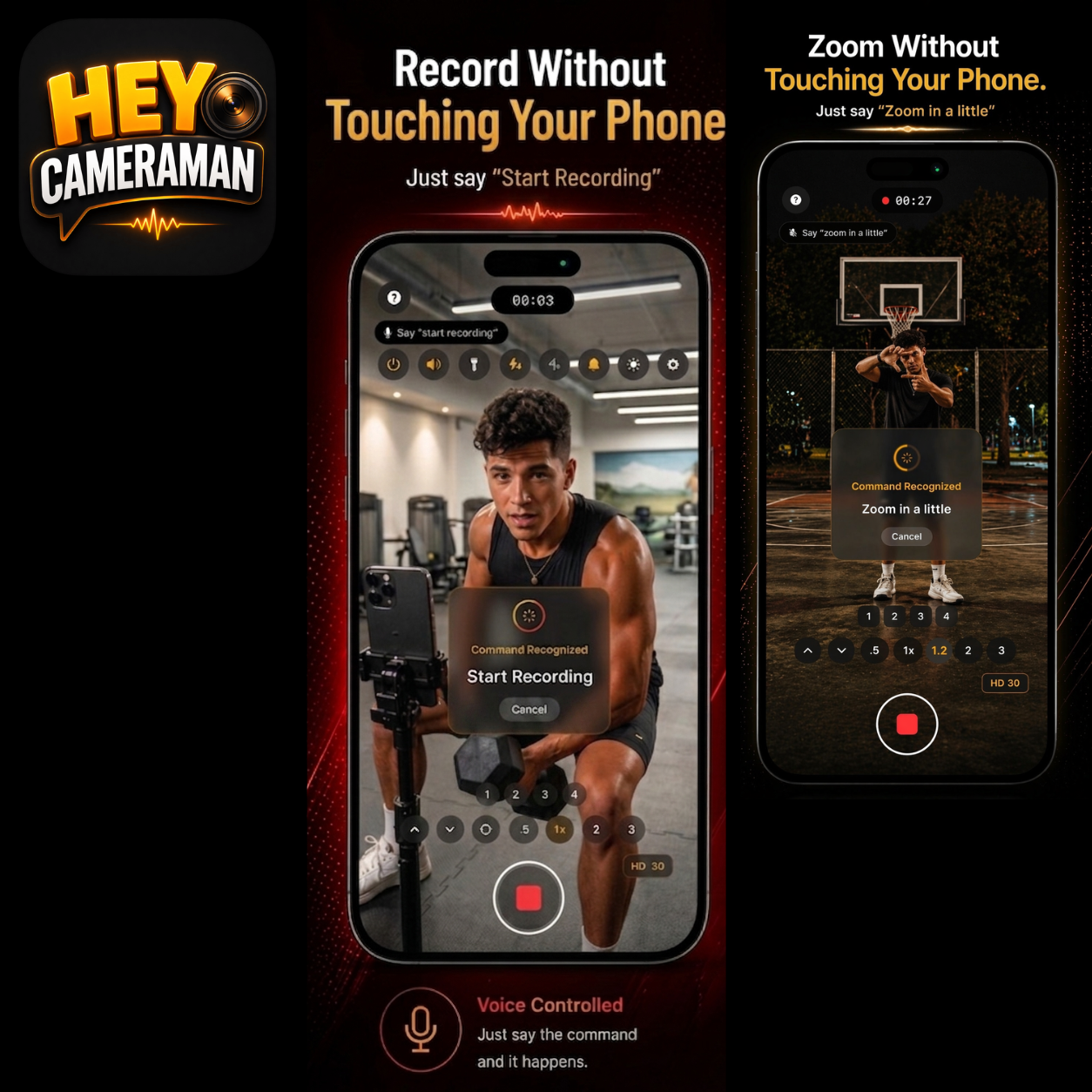 Hey Cameraman App